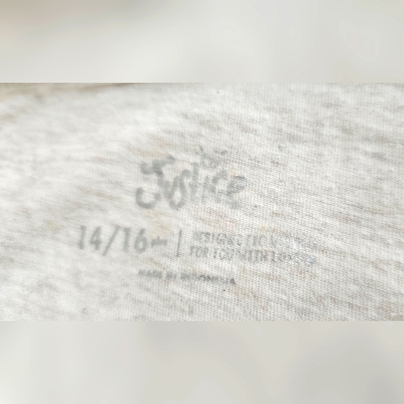 Justice Butterfly Tee Girls - Picture 4 of 4